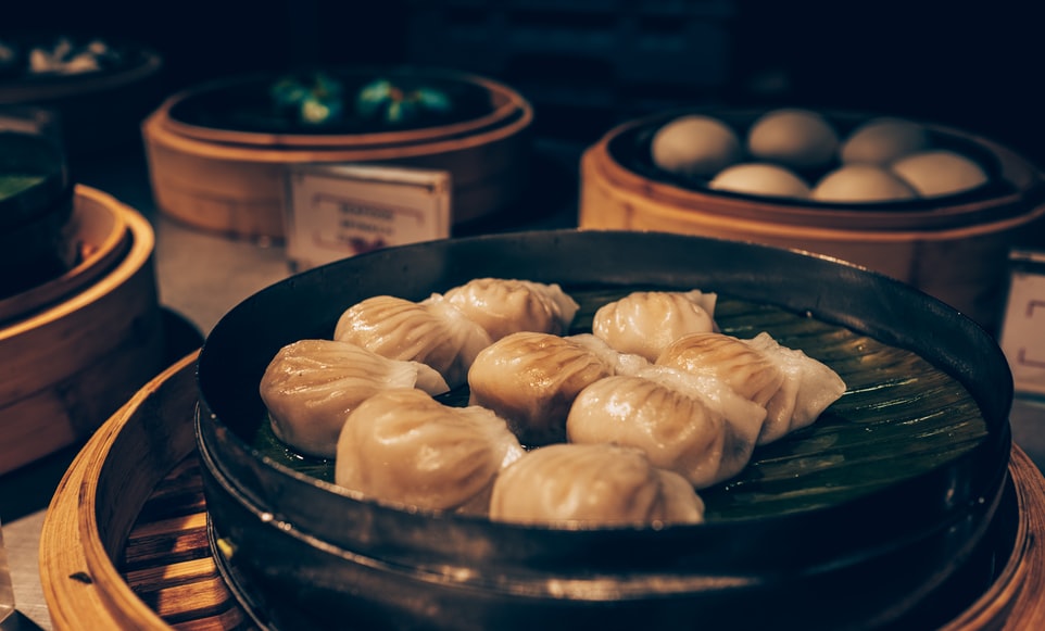 Illustrasi Dimsum Steamer